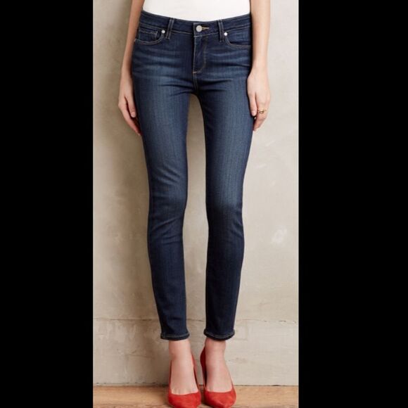 Paige Verdugo skinny ankle jeans. Sz 27 - Picture 1 of 4